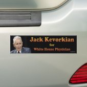 ジャックKevorkian バンパーステッカー (車上)