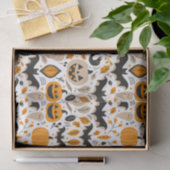 ジャックoランタンこうもり幽霊秋かわいいハロウィーン 薄葉紙 (ギフト)