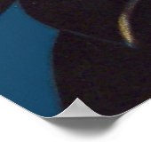 ジャックO'ランタンカボチャ魔女パイプ ポスター (角)