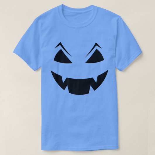 ジャックO'ランタンハロウィンカボチャの衣装 Tシャツ (デザイン正面)