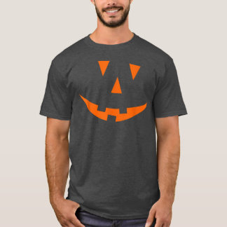 ジャックO'ランタンパンプキン顔ハロウィーンの衣装 Tシャツ