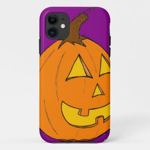 ジャックO'ランタンパープルiPhone 5ケースKolly There iPhone 11 ケース
