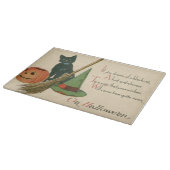 ジャックO'ランタンブラックキャットウィッチズハットブロム カッティングボード (角)