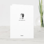 ジャックO. Lanyard - Halloween カード (裏面)