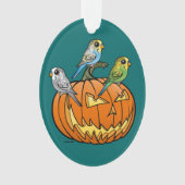 ジャックO'Budgies オーナメント (正面)