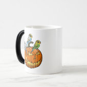 ジャックO'Budgies モーフィングマグカップ (正面左)