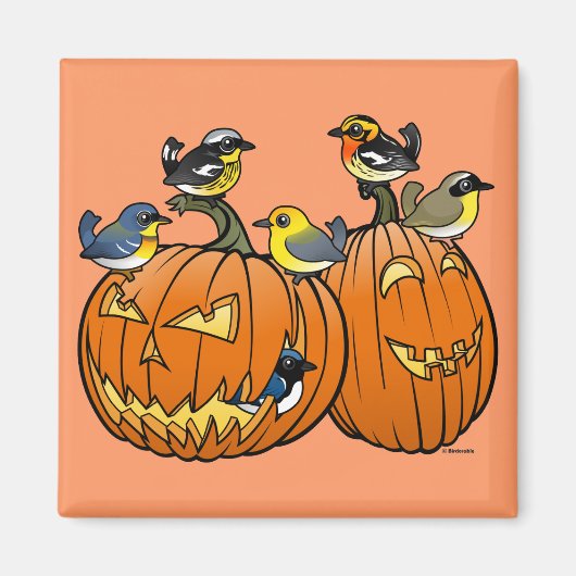 ジャックO'Warbler マグネット (正面)