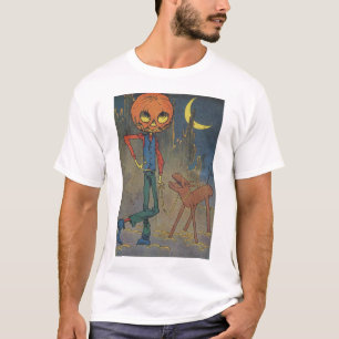 ジャックPumpkinheadおよびSawhorse Tシャツ