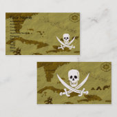 ジャックRackhamの地図#12 名刺 (正面/裏面)