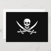 ジャックRackhamの招待カード 招待状 (正面/裏面)