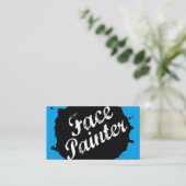 ジャックSplatの青 名刺 (スタンド正面)