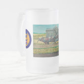 ジャックSwayze大尉 フロストグラスビールジョッキ (正面左)