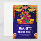 ジャッゴがジャゴを誘い、ジャゴが（さらに誰かを）誘う 招待状 (正面/裏面)