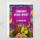 ジャッゴがジャゴを誘う、デジタルジャゴの夜 招待状 (正面/裏面)