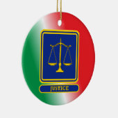ジャッジズジャスティスシールドカスタム セラミックオーナメント (右)