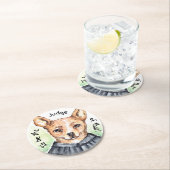 ジャッジドッグ紙コースター ラウンドペーパーコースター (インサイチュ)