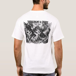 ジャッジメント&カオス グラフィックTシャツ - 永遠の対立 An Tシャツ