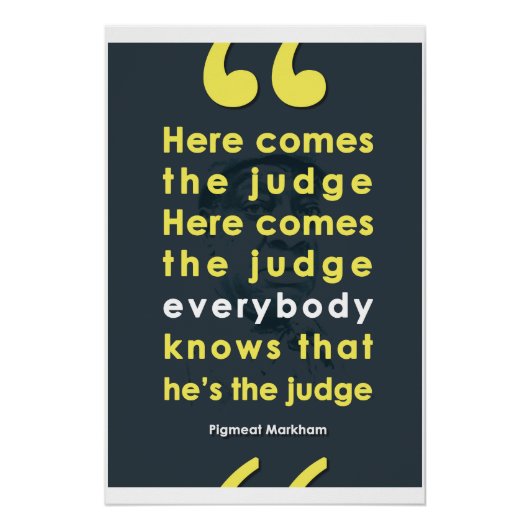 ジャッジ来- Pigmeat Markham ポスター (正面)