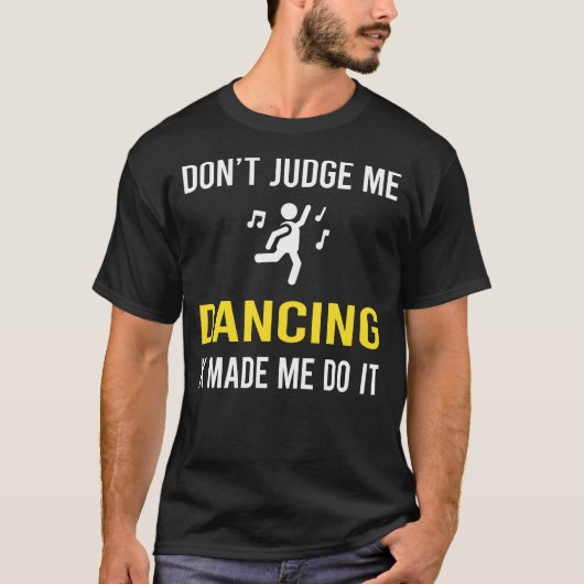ジャッジ踊りダンスダンサー Tシャツ (正面)