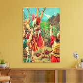 ジャッジ7 Gideon's 300 Men Canvas キャンバスプリント (インサイチュ (リビング))