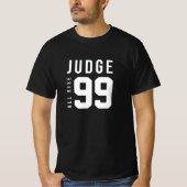 ジャッジ・オール・ライズ 99 Tシャツ (正面)
