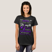 ジャッジ・ミー・ナンバー – 紫リボン線維筋痛認識度 Tシャツ (正面フル)