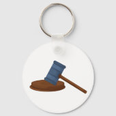 ジャッジGavelキーチェーン キーホルダー (正面)