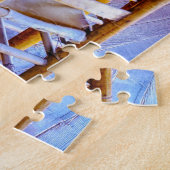 ジャッジRoy Beanサロンテキサス州.クリスマスグリーティング ジグソーパズル (側面)