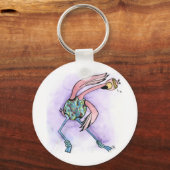 ジャッツリフフラミンゴ キーホルダー (正面)