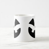 ジャッ不気味クオランタンシルエットハロウィンマグカップ コーヒーマグカップ (中央)