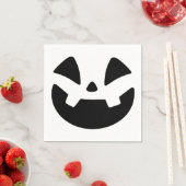 ジャッ不気味クオランタンシルエットハロウィンマグカップ スタンダードカクテルナプキン (インサイチュ)