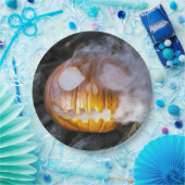 ジャッ不気味クオランタン ペーパープレート (パーティー)