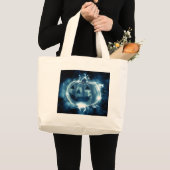 ジャッ不気味クオランタン ラージトートバッグ (正面(商品))