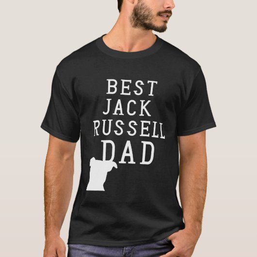 ジャッ最高のクラッセルテリアパパドッグ Tシャツ (正面)