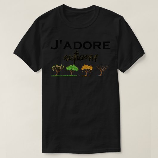 ジャドドレオータムティー Tシャツ (デザイン正面)