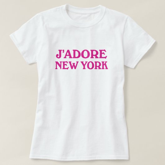 ジャドーレニューヨーク Tシャツ (デザイン正面)