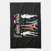 ジャドーレパリエッフェルタワーデザイン キッチンタオル (縦)