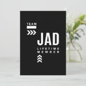 ジャド 誕生日 名前入りギフト 招待状 (スタンド正面)