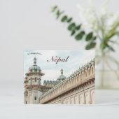 ジャナキテンプルジャナクプールネパール ポストカード (スタンド正面)