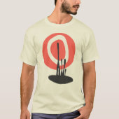 ジャナンサンセットフラワー Tシャツ (正面)