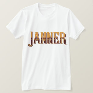 ジャナーデボン方言スラング Tシャツ