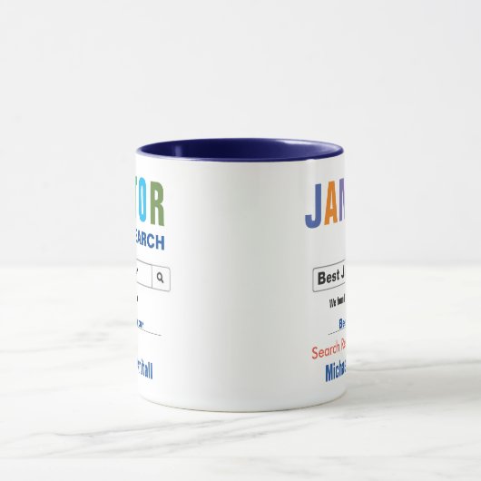 ジャニカスタムおもしろい最高のタ・マグ マグカップ (中央)