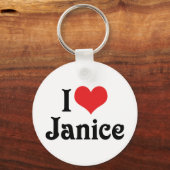 ジャニスが大好き キーホルダー (正面)