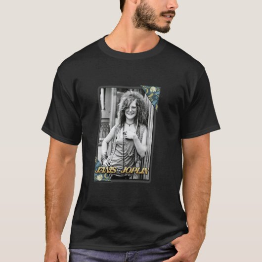 ジャニス・ジョプリン_002 Tシャツ (正面)