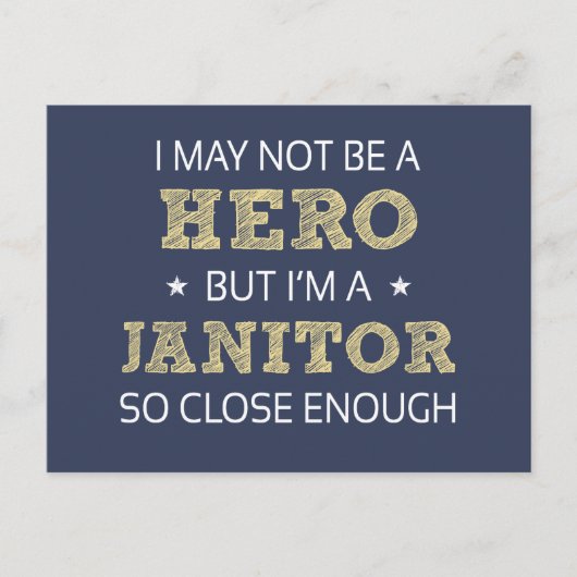 ジャニターユーモアノベルティ ポストカード (正面)