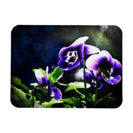 ジャニージャンプアップとスター（紫） マグネット (横)