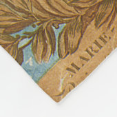 ジャニーネポートレートオブマリーアントワネットファインアート フリースブランケット (角)