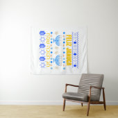 ジャヌカジャヌシアジャヌキア（ユダヤ教）メノラー タペストリー (インサイチュ(横))