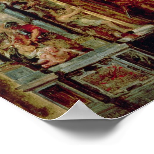 ジャヌス寺院、1630年代 ポスター (角)