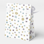 ジャネット紙吹雪水色ドット優先ボックス フェイバーボックス (裏面サイド)